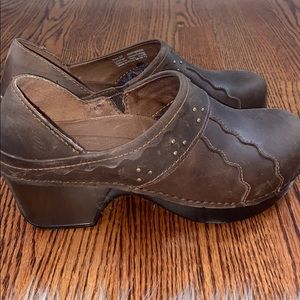 Brown Orthopedic Dansko shoes